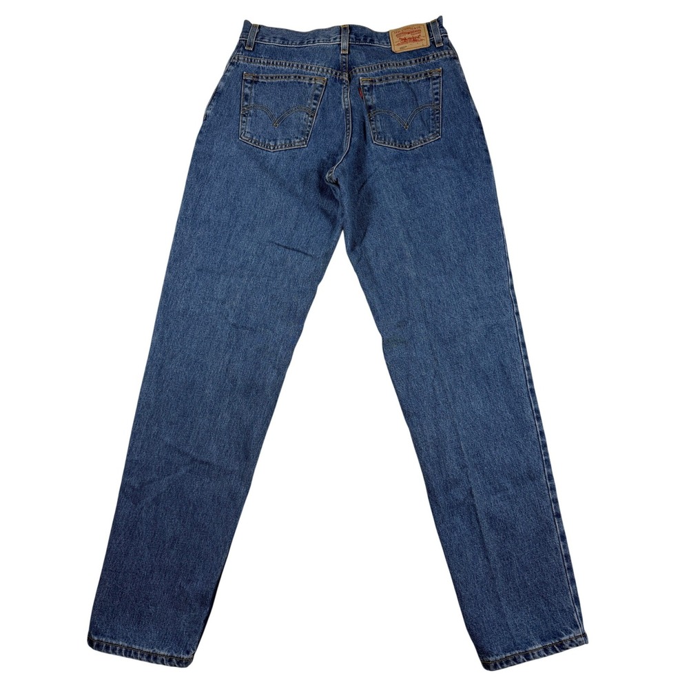 Vintage Levis 550 Classic Relaxed Tapered Jeans Medium Wash Mens 30 x 32 12L